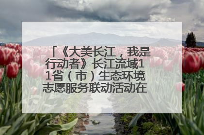 《大美长江，我是行动者》长江流域11省（市）生态环境志愿服务联动活动在江苏南通成功启动