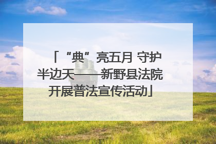 “典”亮五月 守护半边天——新野县法院开展普法宣传活动
