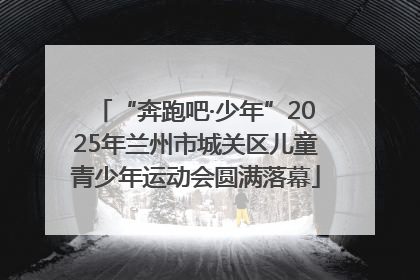 “奔跑吧·少年”2025年兰州市城关区儿童青少年运动会圆满落幕