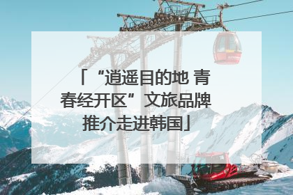 “逍遥目的地 青春经开区”文旅品牌推介走进韩国