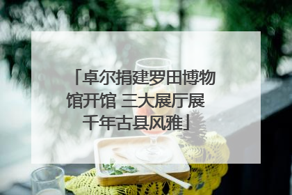 卓尔捐建罗田博物馆开馆 三大展厅展千年古县风雅