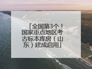 全国第3个！国家重点地区考古标本库房（山东）建成启用