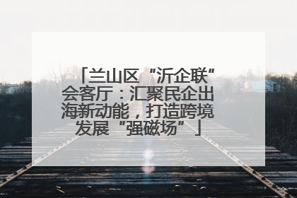 兰山区“沂企联”会客厅：汇聚民企出海新动能，打造跨境发展“强磁场”