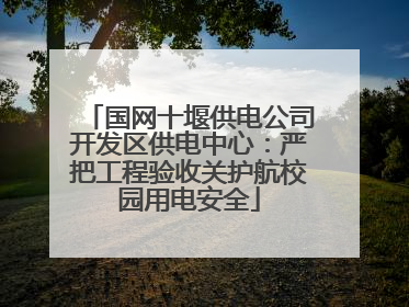 国网十堰供电公司开发区供电中心：严把工程验收关护航校园用电安全