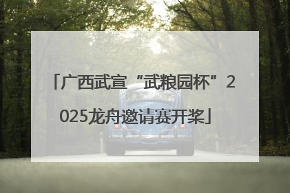 广西武宣“武粮园杯”2025龙舟邀请赛开桨