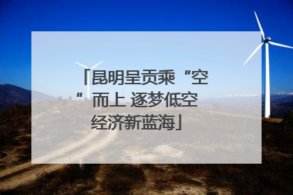 昆明呈贡乘“空”而上 逐梦低空经济新蓝海