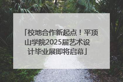 校地合作新起点！平顶山学院2025届艺术设计毕业展即将启幕