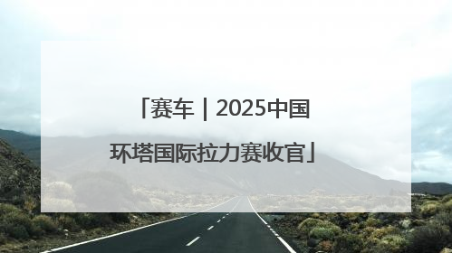 赛车｜2025中国环塔国际拉力赛收官