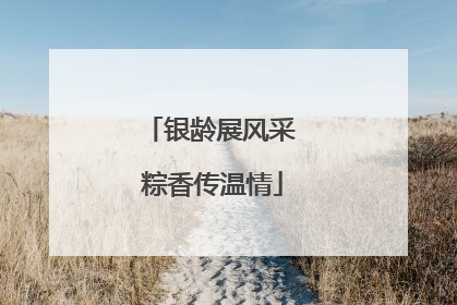 银龄展风采 粽香传温情