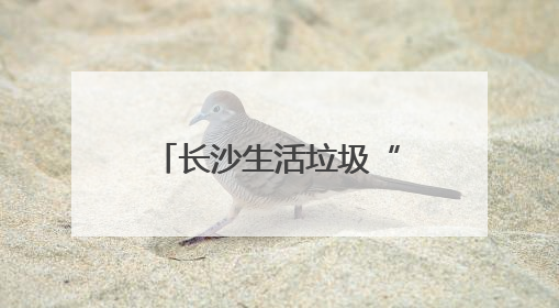 长沙生活垃圾“变废为电”供110万居民用电