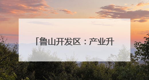 鲁山开发区：产业升级+绿色转型 描绘高质量发展新蓝图