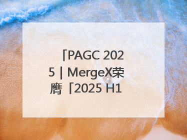 PAGC 2025｜MergeX荣膺「2025 H1 出海新势力奖」